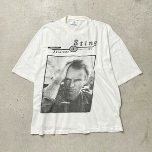 90年代 ポルトガル製 Sting アーティスト バンドTシャツ バンT メンズXL