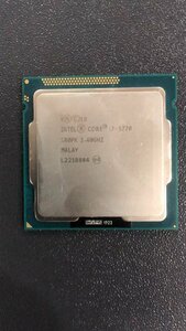 CPU インテル Intel Core I7-3770 プロセッサー 中古 動作未確認 ジャンク品 - A75