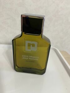 パコラバンヌ プールオム オードトワレ　eau de toilette 120ml 未使用 に近いお品物　残量たっぷりpaco rabanne ボトルタイプ