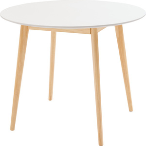 ラウンドテーブル テーブル TAP-001WH ホワイト 丸テーブル ダイニングテーブル コンパクト 円形 丸型 シンプル モダン 北欧 木製