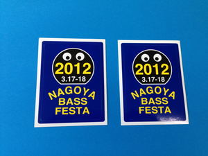 2012　NAGOYA　BASS　FESTA　ステッカー