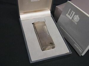 1円 dunhill ダンヒル 高級ガスライター ローラーガスライター 喫煙グッズ 喫煙具 メンズ レディース シルバー系 AW9598