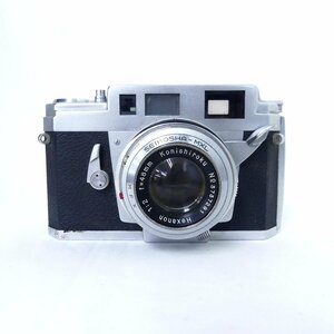 Konica コニカ IIIA ⅢA 3A 42mm F2 フィルムカメラ 空シャッターOK やや難あり 現状品 USED /2403C