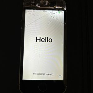 Apple docomo iPhone 5s 32GB スペースグレイ ME335J/A