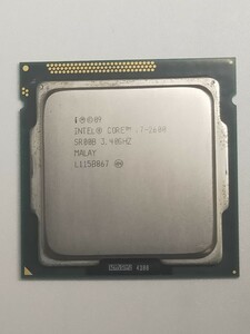 インテル　CPU i7 2600 3.4GHz ソケット１１５５