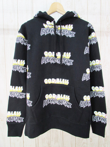 128AH FUCKING AWESOME ファッキンアウェイサム GOD BLESS FA HOODIE パーカー フーディー【中古】