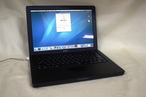 現状品 13.3inchワイドノートパソコン APPLE MacBook A1181 Mac OS X Core2 Duo 2GB HDD不明 Bluetooth・カメラ内蔵 起動確認済 代引き可