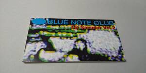 146　 『8cm cd シングル 』 BLUE NOTE CLUB CD Sampler Vol.2 ブルーノートクラブ 非売品