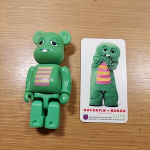 ベアブリック　BE@RBRICK　シリーズ16　キュート CUTE「ガチャピン」カード付き