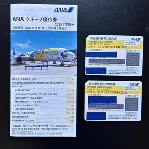 ANA 全日空　株主優待券2枚　冊子