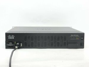 中古品　Cisco　4400Series /シスコ ISR4451-X サービス統合型ルータ　通電のみ確認済み　　動作不明　ジャンク品