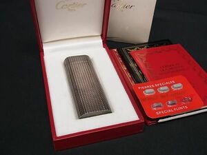 1円 Cartier カルティエ オーバル 高級ガスライター ローラーガスライター 喫煙グッズ 喫煙具 レディース メンズ シルバー系 FA5248