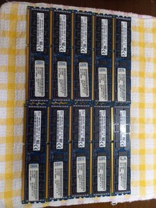 16GB×10枚 SKhynix 16GB 2Rx4 PC3-14900R-13-12-E2 サーバー用DDR3メモリ 送料無料2