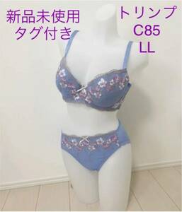 新品未使用 タグ付き トリンプ C85 LL ブラジャー ショーツ　セット　18