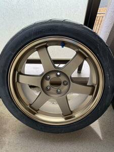 RAYS レイズ 鍛造 人気 ホイール TE37 ブロンズ 17インチ 7.5J +48 5H PCD100 4本 NS2R 215 45 17 ZN6 86 BRZ GR86 インプレッサ GDB 5穴