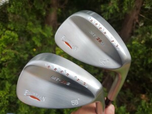 Fourteen MT-28 wedges, 53 and 58, with custom dancing finish