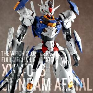 【徹底改修 全塗装 完成品】 FM ガンダムエアリアル フルメカニクス 1/100