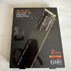 Western Digital WD BLACK SN770 2TB M.2 NVMe SSD 内蔵SSD GEN4 新品未開封品