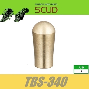SCUD-TBS-340　トグルスイッチノブ　メタル　ブラス　ミリ　M4　スカッド