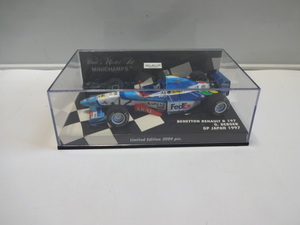 1/43 ミニカー BENETTON RENAULT B 1978 G.BERGER GP.JAPAN 1997 ベネトン.ルノー G.ベルガー 未使用品　デッドストック