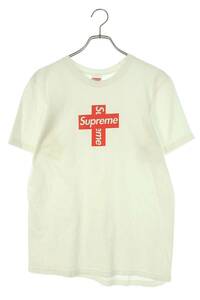 シュプリーム SUPREME 20AW Cross Box Logo Tee サイズ:S クロスボックスロゴTシャツ 中古 OM10