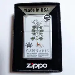 ZIPPO CANNABIS カンナビス ヘンプ シルバー カナビス 大麻