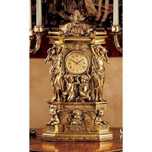 シャトーシャンボール(シャンポール城)のマントルクロック 時計 彫像 彫刻/ フランス中部 ロワール 北方ルネサンス様式(輸入品）