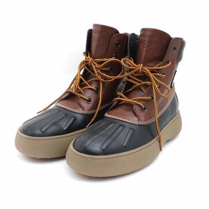 MONCLER GENIUS PALM ANGELS lace-upankle boots ブーツ ブラウン ブラック 8 4F00020 M2623 モンクレールジーニアス パームエンジェルス