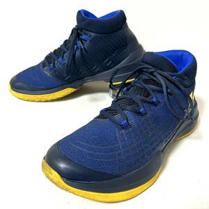 【美品】UNDER ARMOUR UA GOT NXT 3020847 アンダーアーマーバスケットシューズ　スニーカー 27.5cm ブルー　＊K