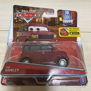 マテル カーズ VIC VANLEY ヴィック bb サイオン MATTEL CARS ミニカー キャラクターカー TOKYO