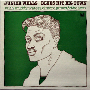 ☆未開封新品！ Junior Wells【US盤 Blues LP】 Blues Hit Big Town (Delmark DL-640) 1977年 再発盤　Vintage Chicago Blues