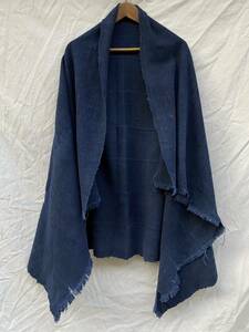 Vintage Boro tribe African Indigo Big Stole 藍染め インディゴ 大判 ストール ビンテージ アフリカン 襤褸