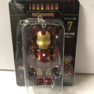 激レア ベアブリック happyくじ アイアンマン マーク7 (BE@RBRICK ハッピーくじ iron man marvel mark.7)