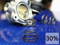 MINI CooperS Ｒ52 R53 リリーフバルブ強化スプリング【スプリングレート30%】 ミニリリーフバルブスプリング