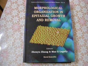 物理洋書 Morphological Organizations in Epitaxial Growth and Removal エピタキシャル成長と除去における形態組織 A78