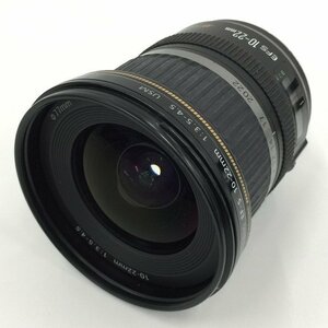 Canon キヤノン レンズ CANON ZOOM LENS EF-S 10-22m 1:3.5-4.5 USM【CEAS2021】