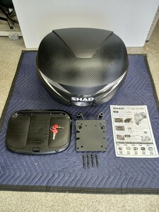 SHAD SH39 無塗装ブラック トップケース PCX フィッティング JF56 JF81 JK05 リアボックス