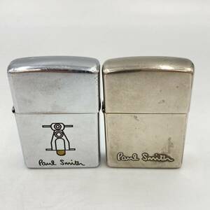 4.24KT-E1464★ZIPPO オイルライター 2点★ジッポー ジッポ ポールスミス Paul Smith lighter 喫煙具 DA0/DB0