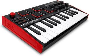 AKAI MPK mini MK3 25鍵 USB MIDIキーボードコントローラー ベロシティ対応8ドラムパッド