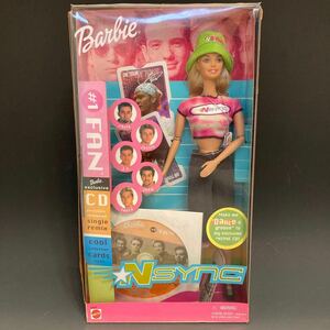 バービー人形 Barbie NSYNC CD&カード付　マテル社　箱入り（未開封？）ビンテージ　着せ替え人形　