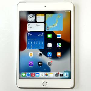 Apple SIMフリー iPad mini 4 シルバー 128GB MK772J/A Wi-Fi+Cellular アクティベーションロック解除済