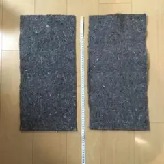 吸音材  2枚　約24×50センチ　自作スピーカーに