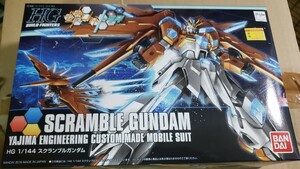 【新品未組立】HG1/144　スクランブルガンダム