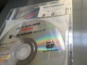 dynabook A8シリーズ用リカバリDVD @2枚組@ Windows XP Home Edition