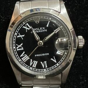 手巻き ロレックス オイスターデイト プレシジョン ボーイズ エクステンションブレス ROLEX OYSTERDATE PRECISION BOYS EXTENSION BRACELET