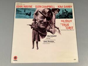 LP(米盤)●サントラ『TRUE GRIT』主演：ジョン・ウェイン 邦題：勇気ある追跡●良好品！