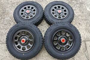 SST DAYTONA デイトナ RED 12インチ4.0J+40 4H100 TOYO R/T 145/80R12 80/78N ハイゼット/キャリィ/エブリィ/N-VAN/軽バン/軽トラ