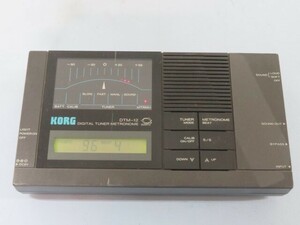 ★KORG DTM-12 デジタルチューナー メトロノーム コルグ 動作品 93848★！！