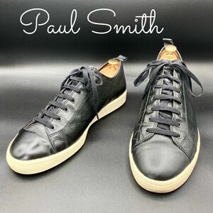 PS by Paul Smith MIYATA 535803 レースアップ シューズ スニーカー 黒　高級レザー ポールスミス uk9 27.5cm相当 