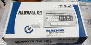 ★MACKIE REMOTE 24 HDR24/96 MDR24/96 SDR24/96 HARD DISK RECORDER REMOTE CONTROL★OK!!★MADE in USA★